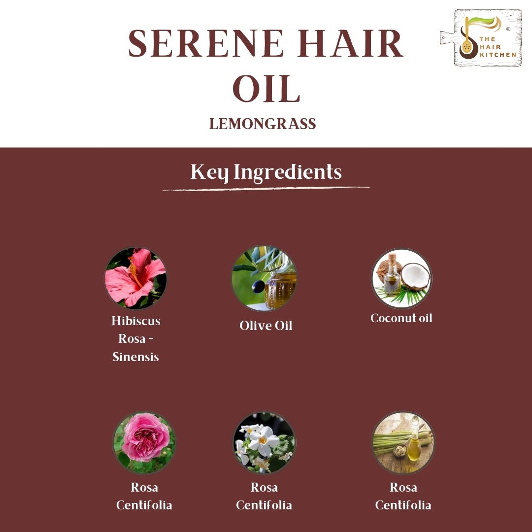 SERENE HAIR OIL (30ml / 120ml) - The Hair Kitchen